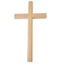 Wandkreuz Holzkreuz Ahorn natur Balken gerade 26 x 14 cm...